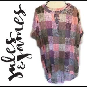 JULES & JAMES tunic, Size: M